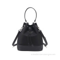 Solid and Soft Waterproof Nylon Customized Shoulder Bag 2021 Lightweight Bucket Shape Woman hand bag brand Shoulder Handbags